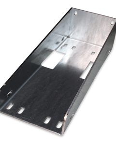 Gusset plate for side rail end set NAT-C-2000